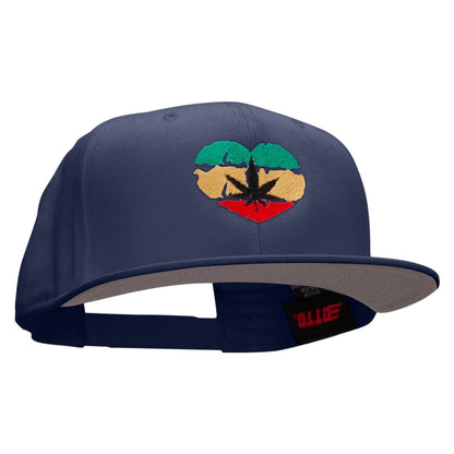 Love Marijuana Embroidered Cap