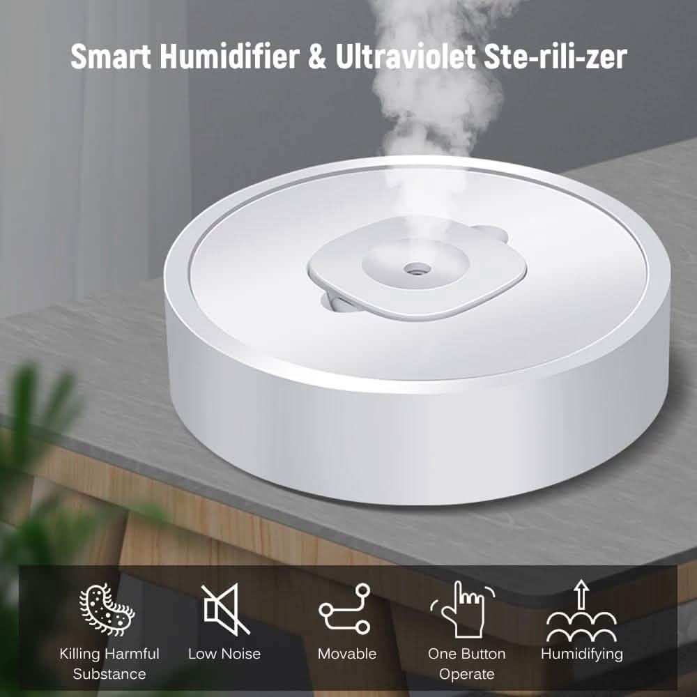 4-in-1 Air Purifier Humidifier Ultraviolet Cleaner Aroma Diffuser