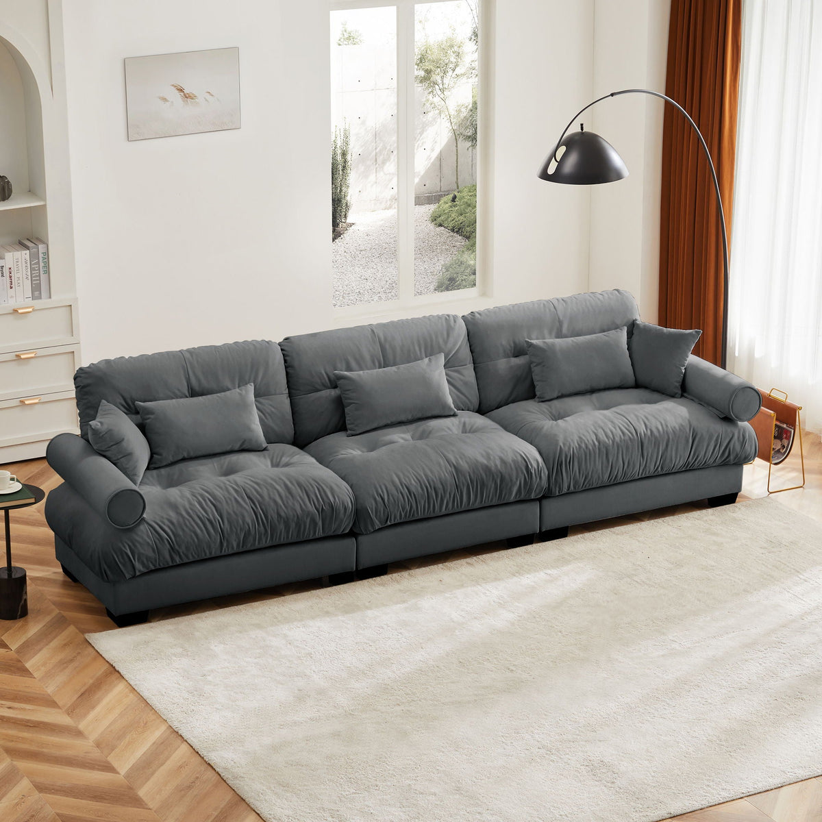 Modern Oversize Sofa With Cloud Like Comfort - Marijuana Mama