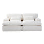 Double Chaise Lounge Chair, Oversized Upholstered Sleeper Cloud Couch - Marijuana Mama
