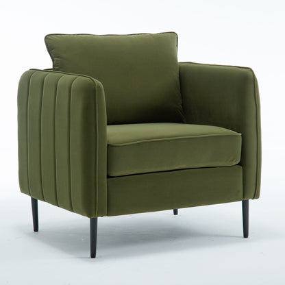 Accent Chair With Pillow For Living Room - Marijuana Mama