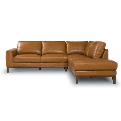 London Leather Sectional Sofa
