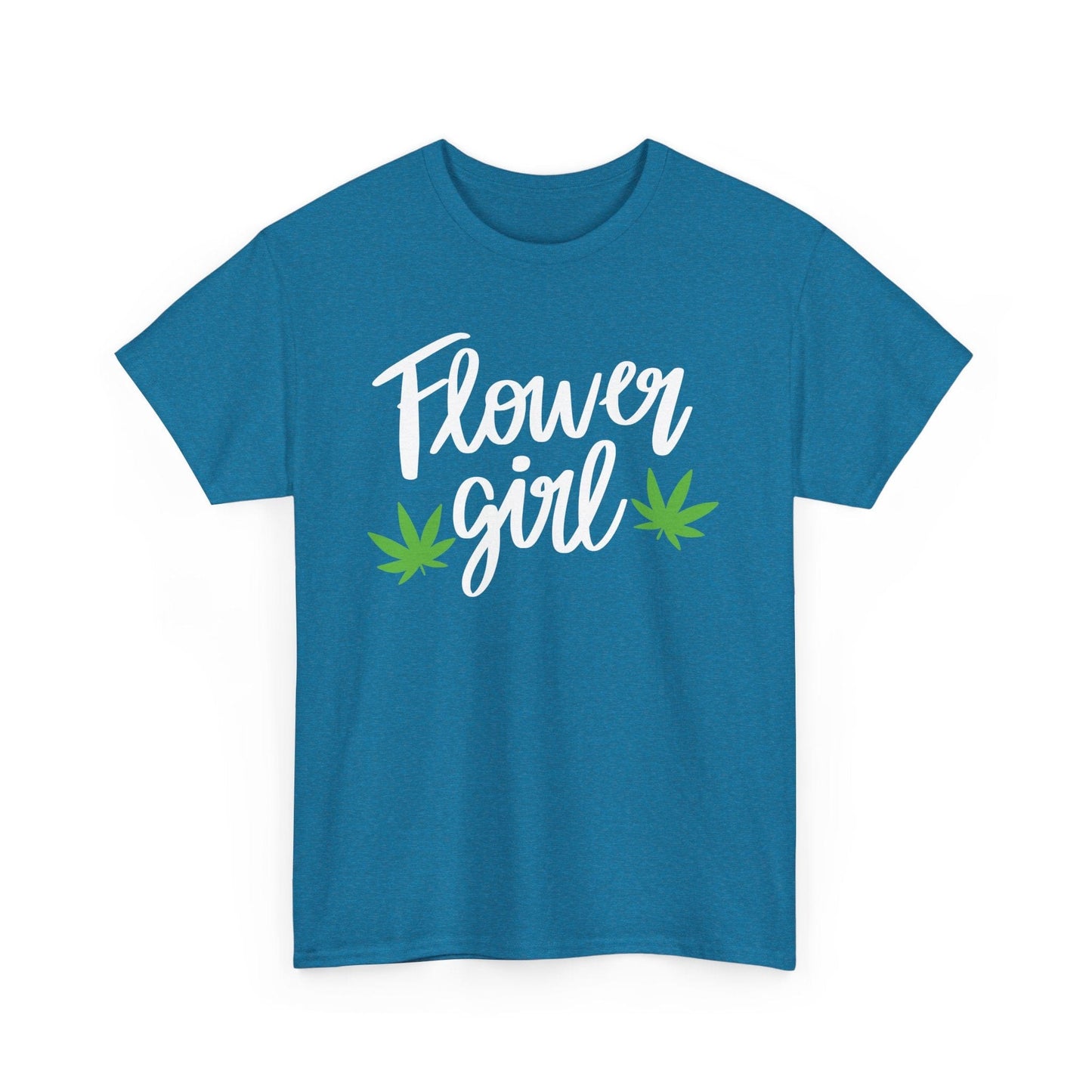Flower Girl Marijuana Leaf Tee