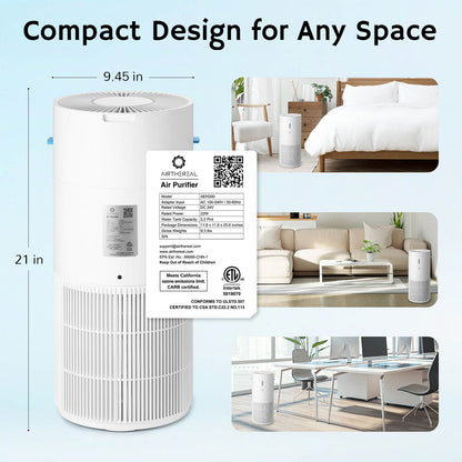 Ethereal Rain Air Purifier & Humidifier Combo
