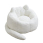 Cat Shaped Bean Bag Sofa With Long Tail - Marijuana Mama