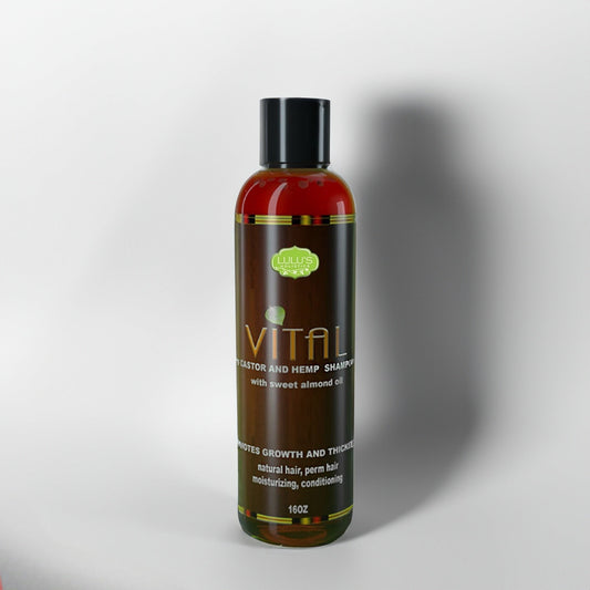 Vital Castor & Hemp Shampoo – Growth & Strength for Dry Scalp