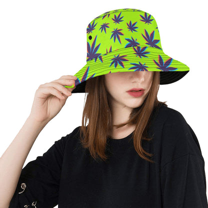 Weed Leaf Bucket Hat