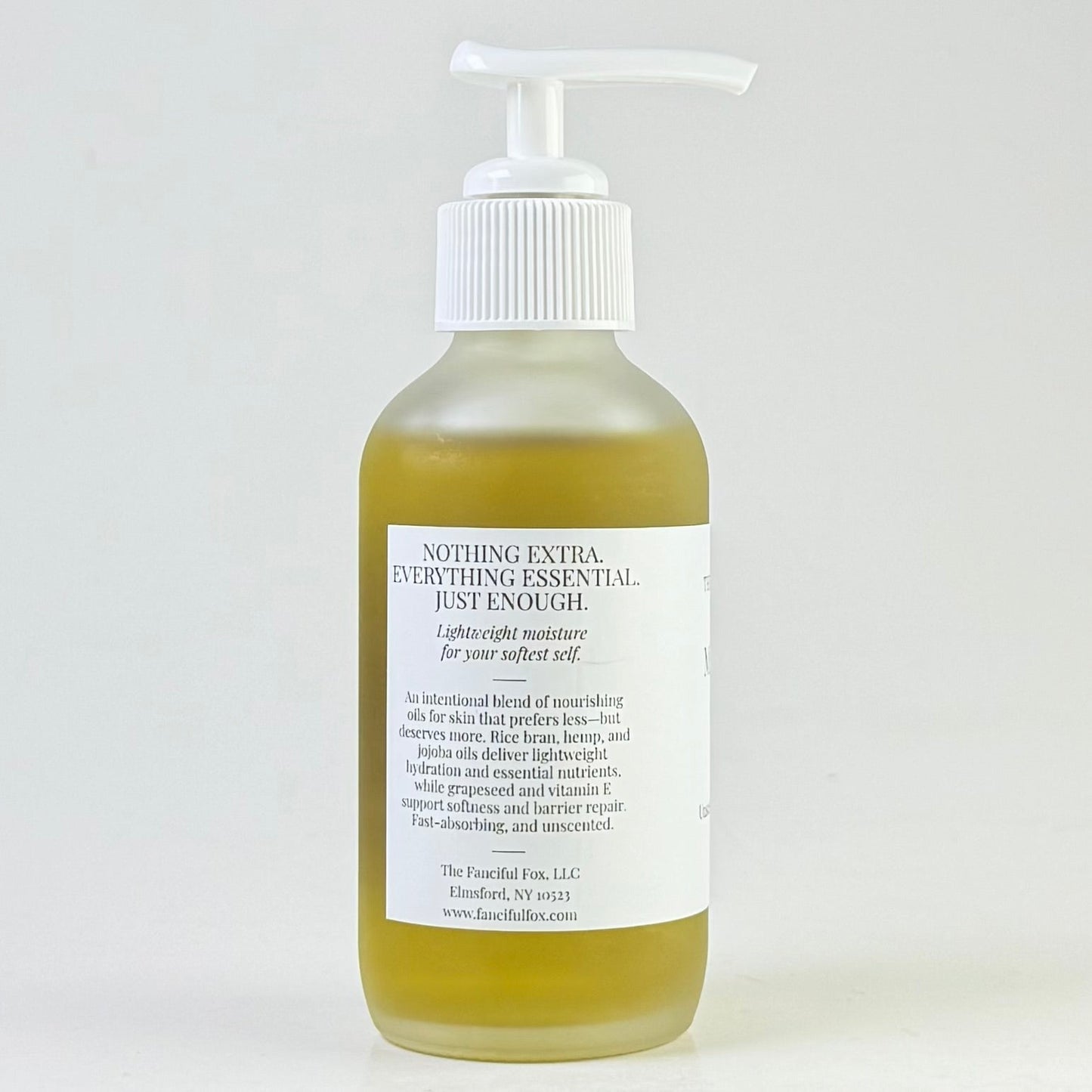 Minimalist Hemp Infused Body Oil