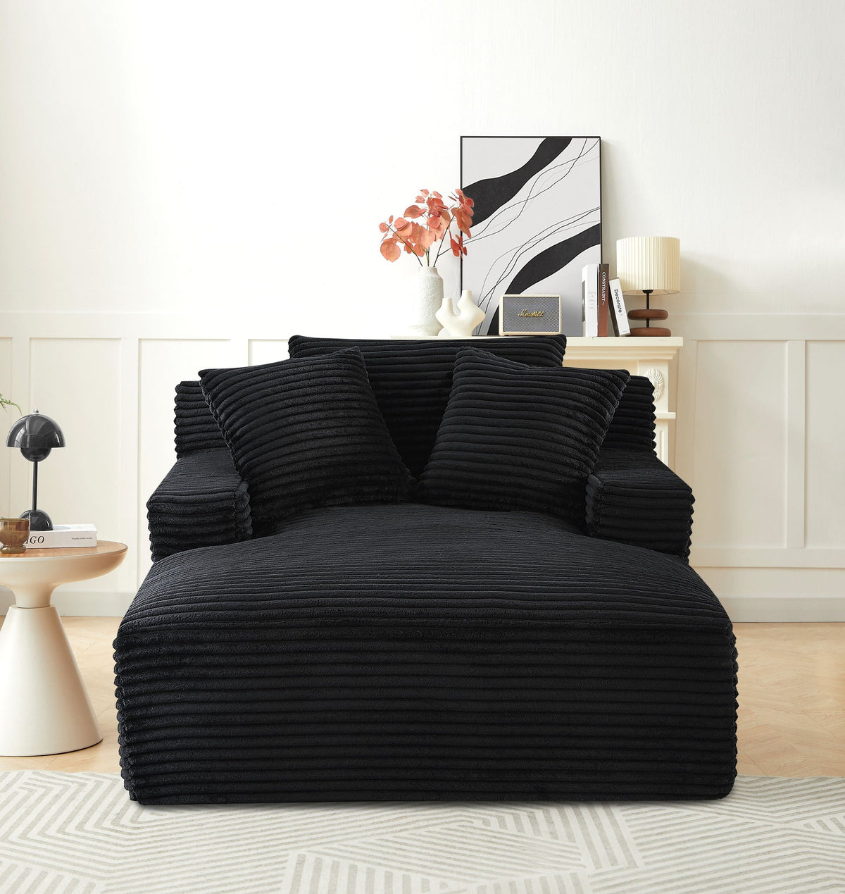 Oversized Chaise Lounger Sofabed - Marijuana Mama