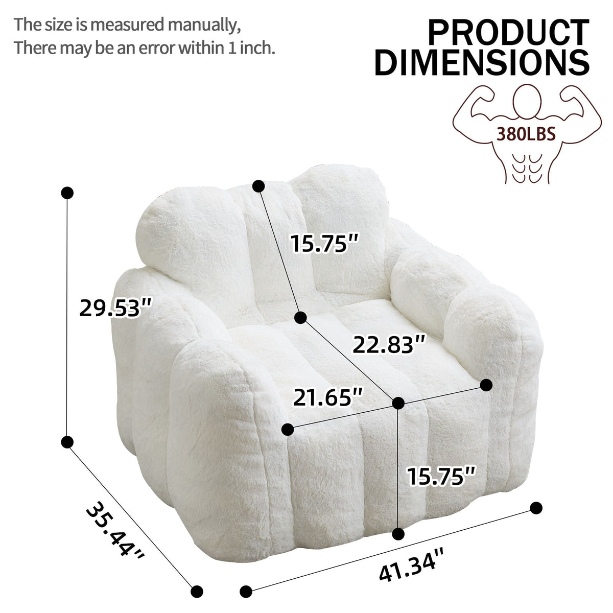 Lotus Style Compression Sofa Bean Bag - Marijuana Mama