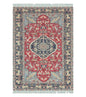 Antique Silk Turkish Kayseri Rug 4.5 x 6.7