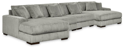 Lindyn - Sectional Sofa - Marijuana Mama