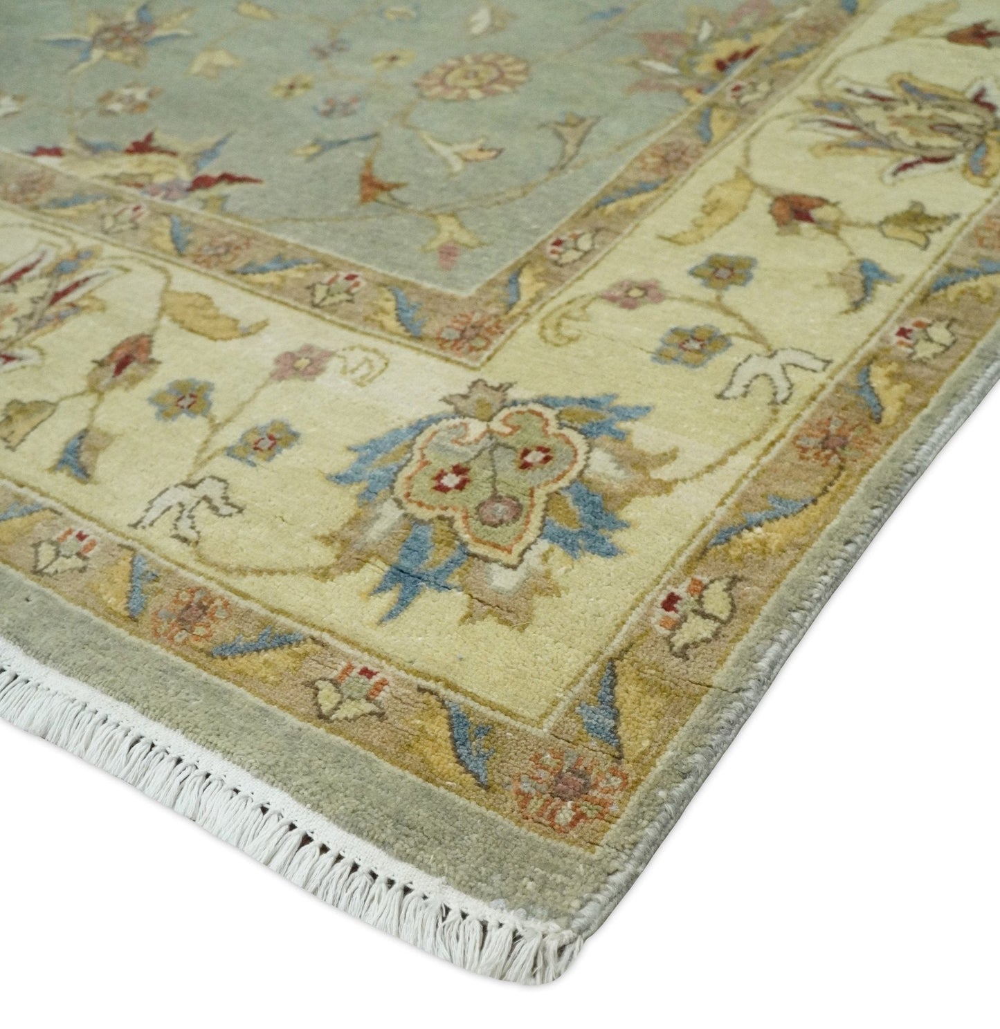 Fine Hand Knotted Traditional Vintage Persian Wool Rug