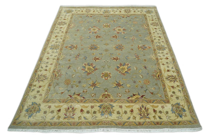 Fine Hand Knotted Traditional Vintage Persian Wool Rug