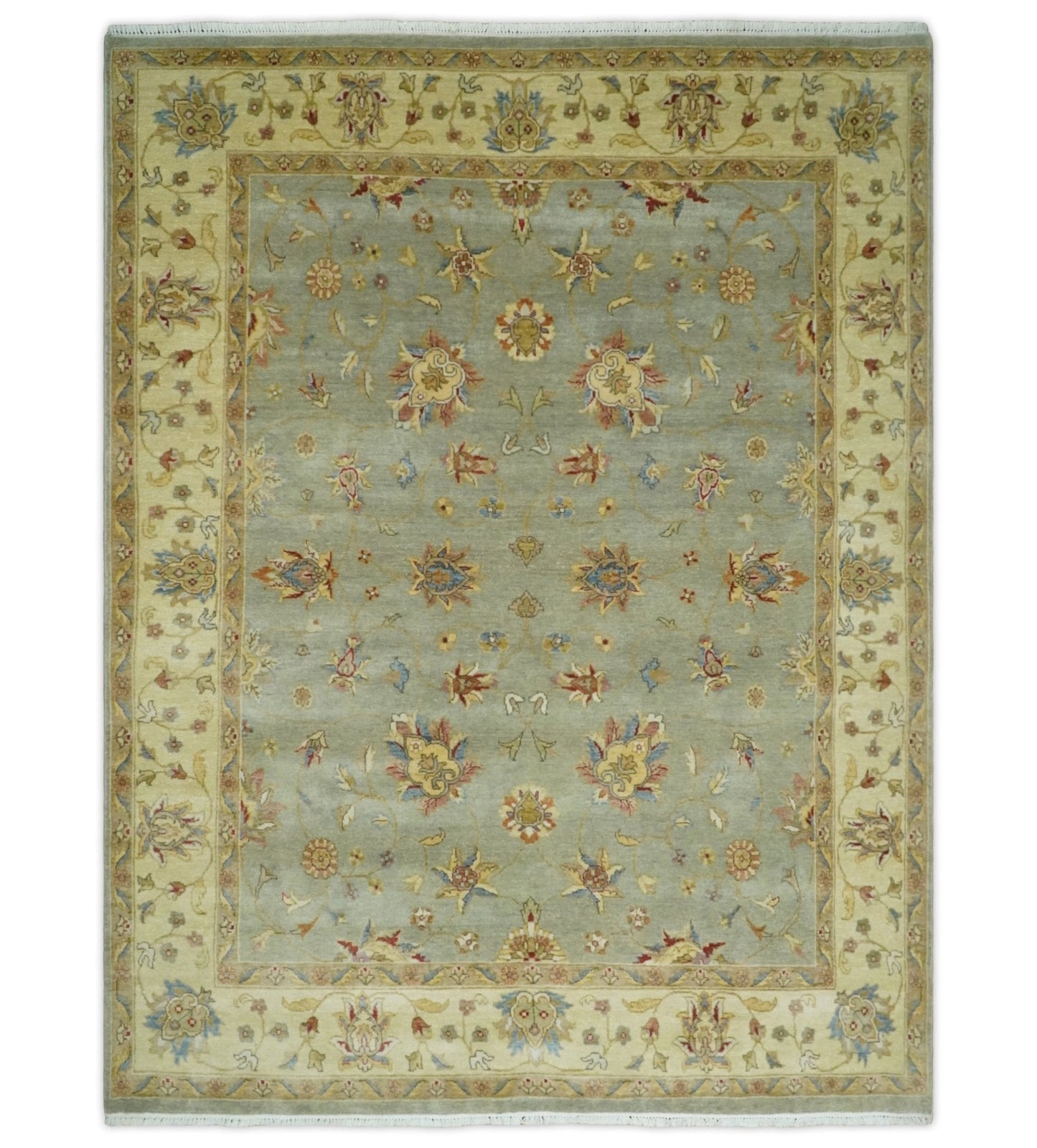 Fine Hand Knotted Traditional Vintage Persian Wool Rug