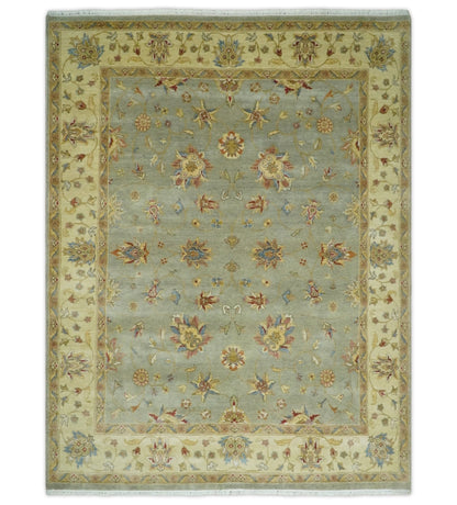 Fine Hand Knotted Traditional Vintage Persian Wool Rug