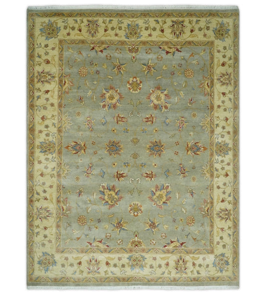 Fine Hand Knotted Traditional Vintage Persian Wool Rug
