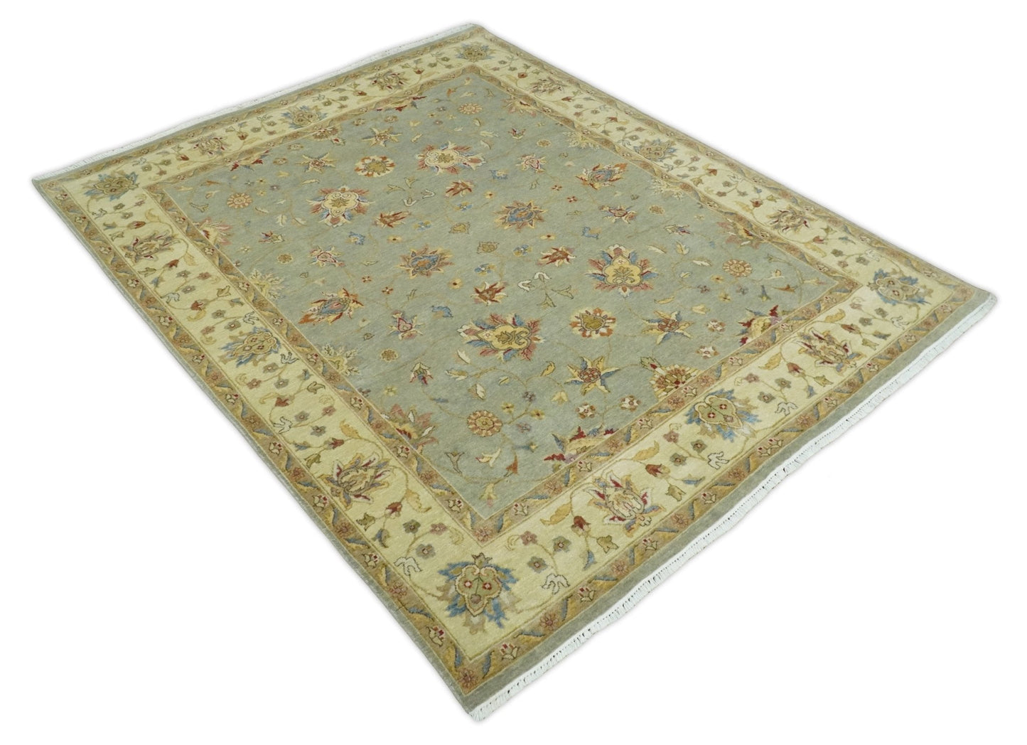 Fine Hand Knotted Traditional Vintage Persian Wool Rug