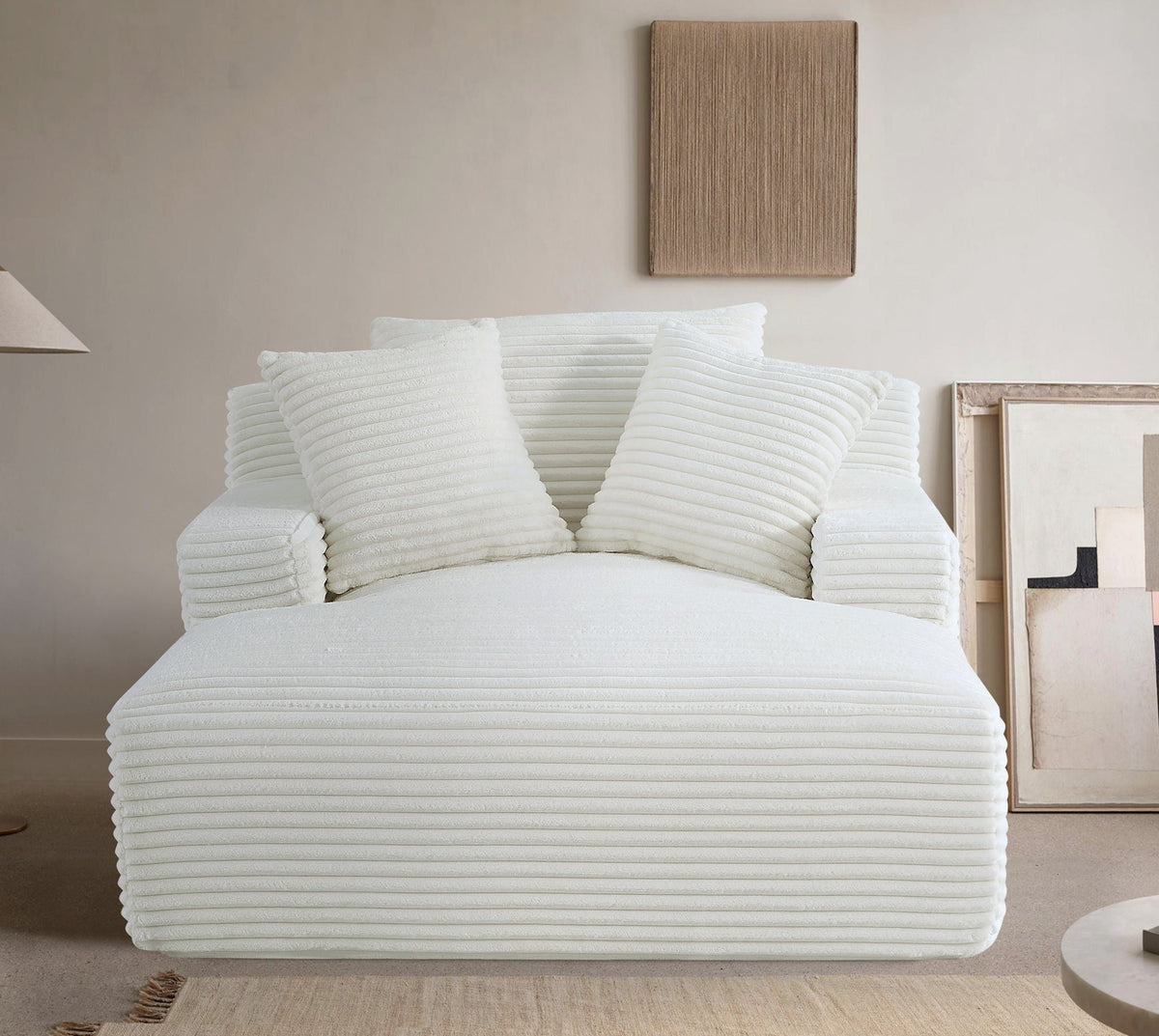 Oversized Chaise Lounger Sofabed - Marijuana Mama