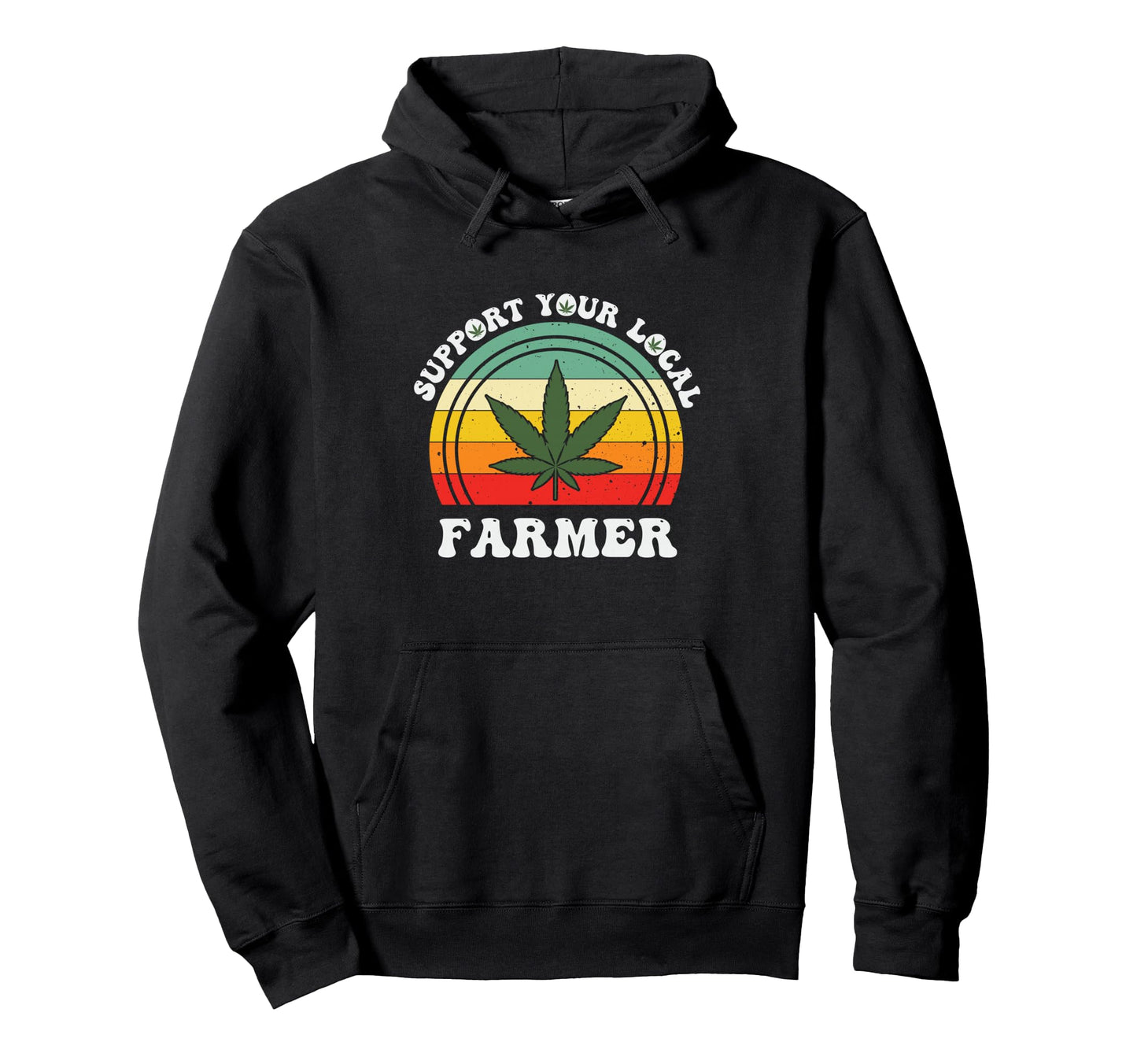 Boho Hippie Marijuana Support Your Hoodie
