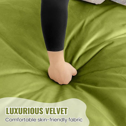 4FT Bean Bag Chair: Bean Bag with Velvet Cover