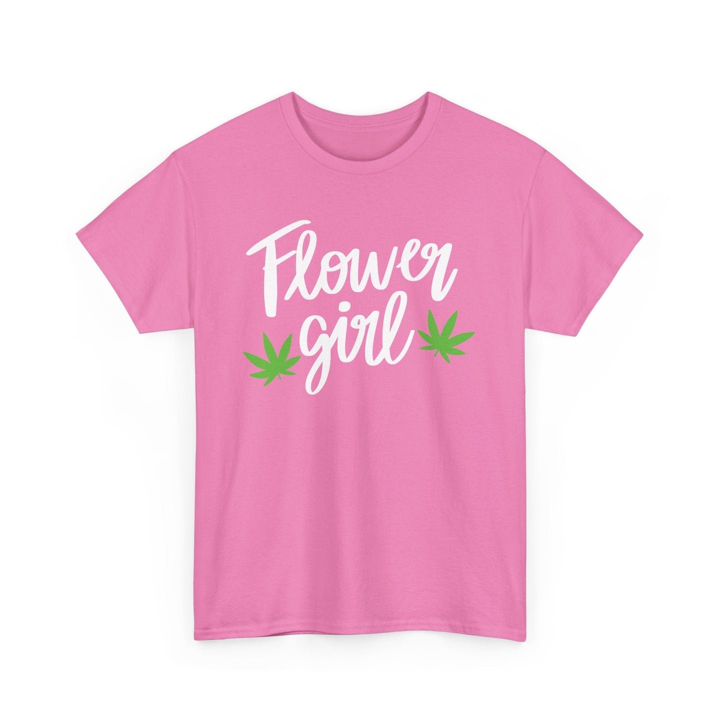 Flower Girl Marijuana Leaf Tee