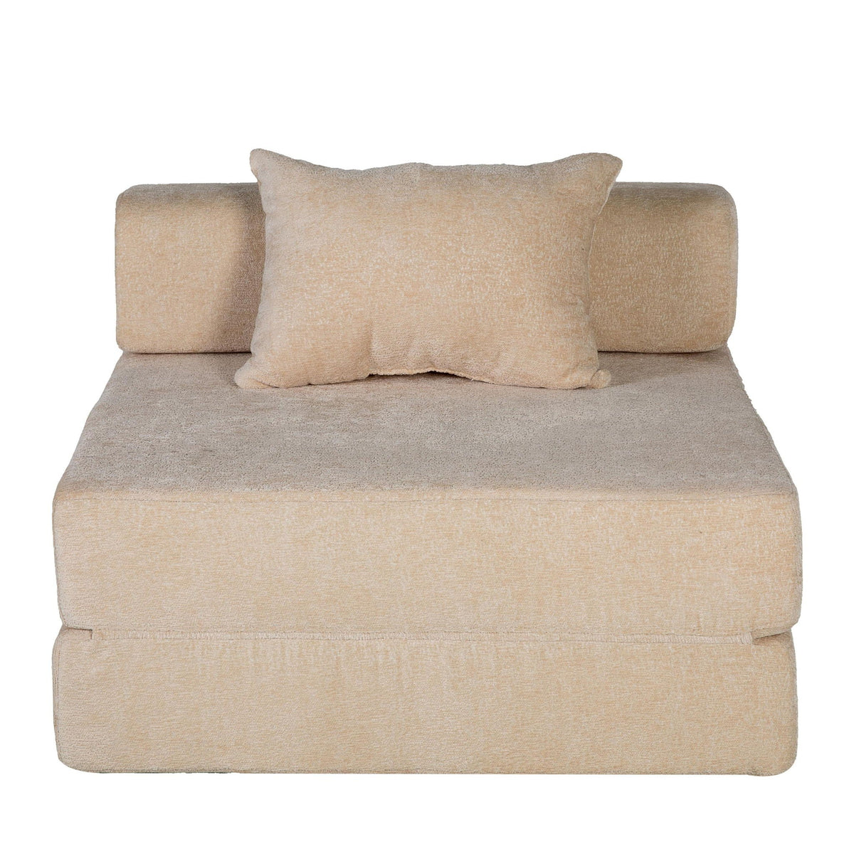 Convertible Floor Sofa Bed With Fixed Shape Frame For Living Room - Marijuana Mama