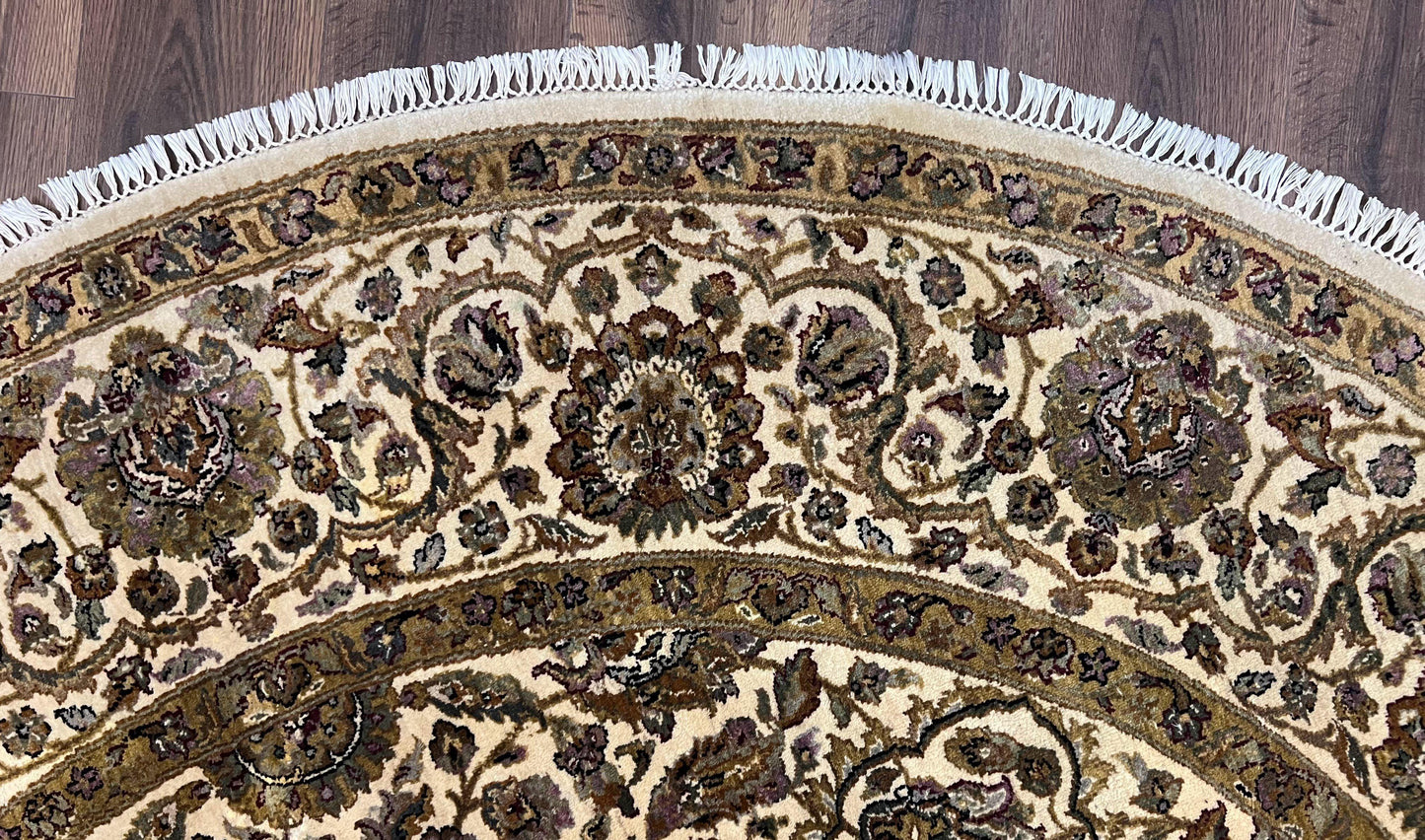 Round Indo Persian Rug 8x8 ft