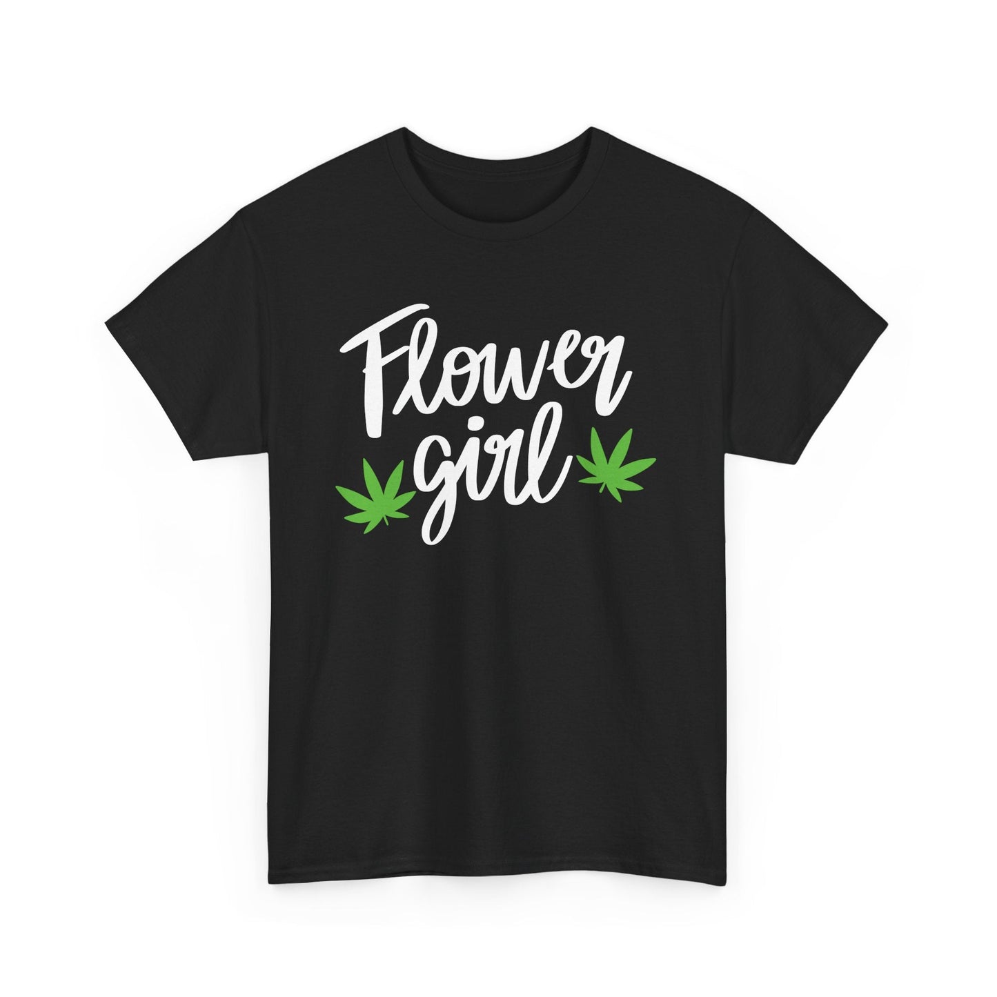 Flower Girl Marijuana Leaf Tee
