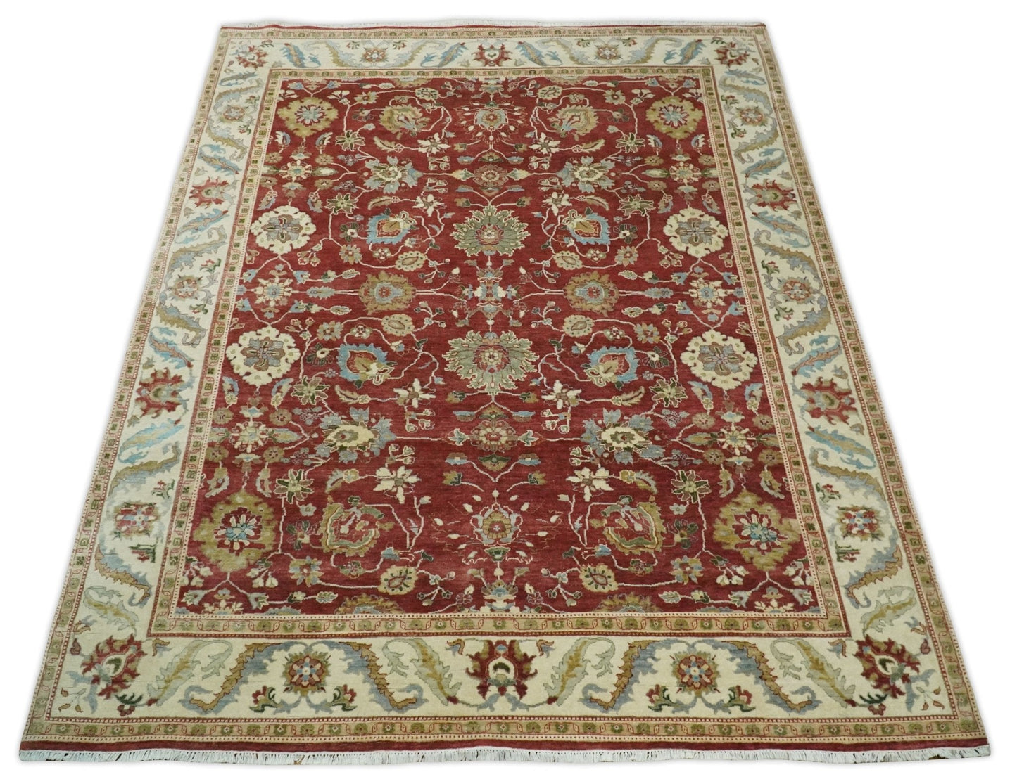 Fine Hand Knotted Traditional Wool Rug