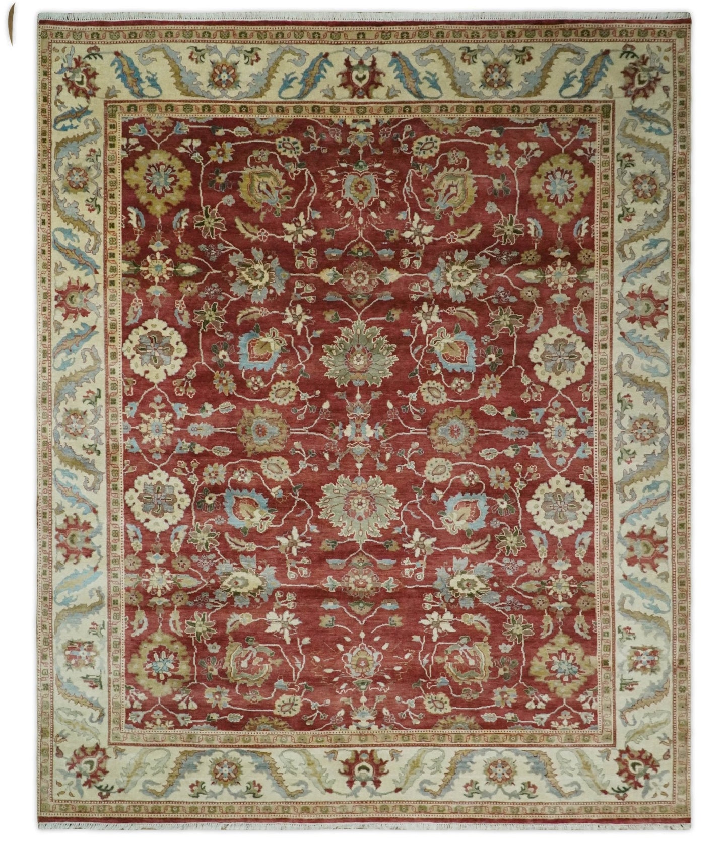 Fine Hand Knotted Traditional Wool Rug