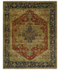 8x10 Traditional Vintage Turkish Style Wool Area Rug