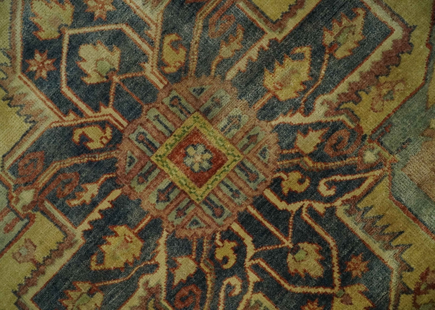 8x10 Traditional Vintage Turkish Style Wool Area Rug