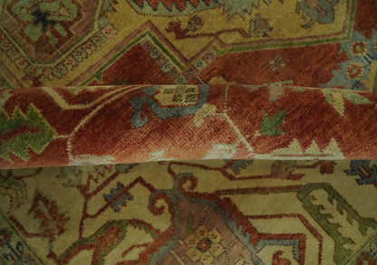 8x10 Traditional Vintage Turkish Style Wool Area Rug