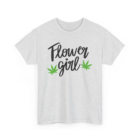 Flower Girl Marijuana Leaf Tee