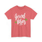 "Good Vibes" Marijuana Leaf T-Shirt