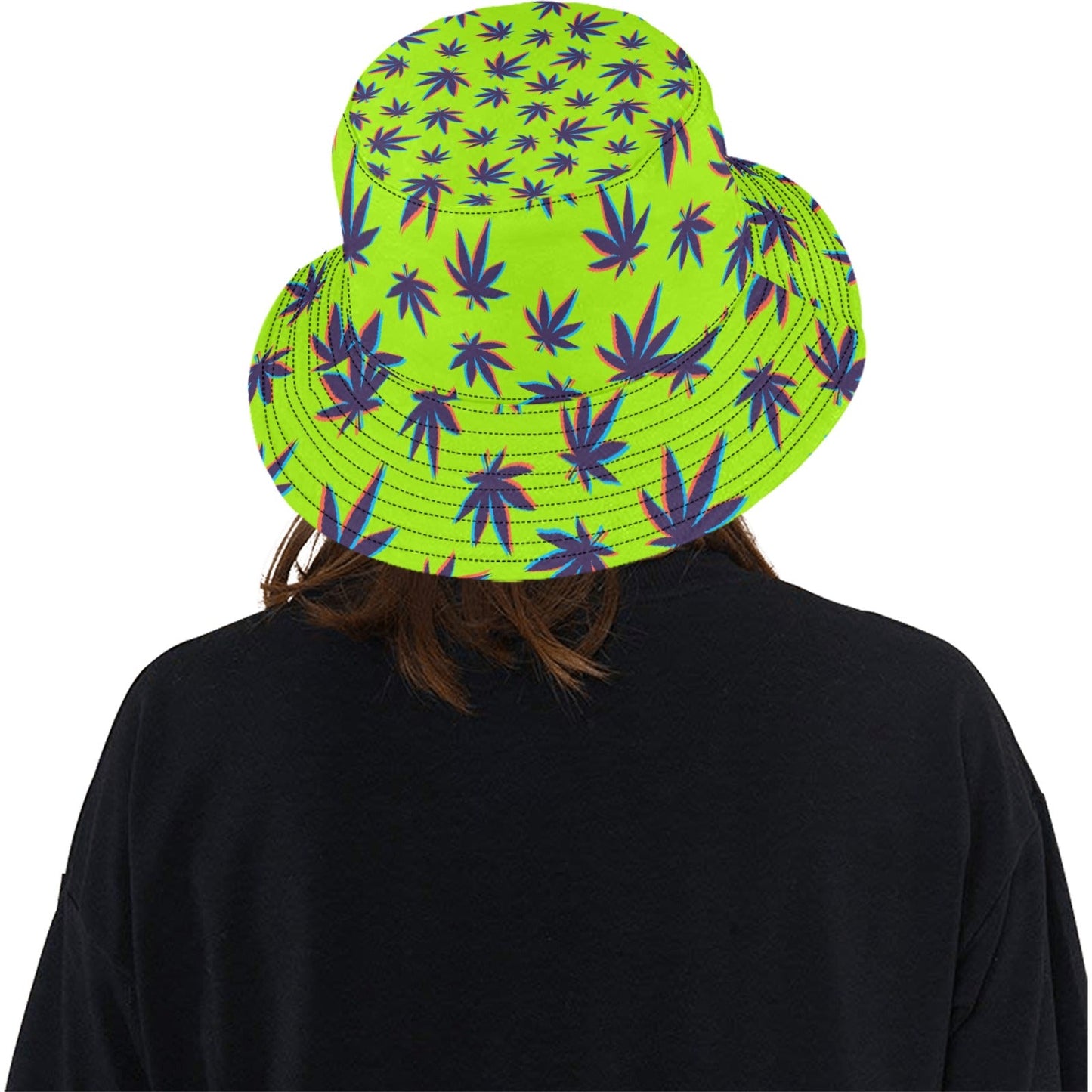 Weed Leaf Bucket Hat