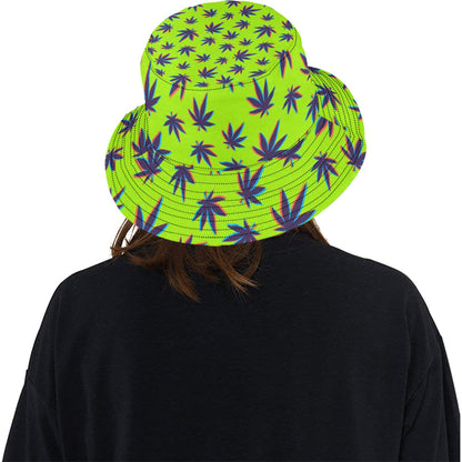 Weed Leaf Bucket Hat