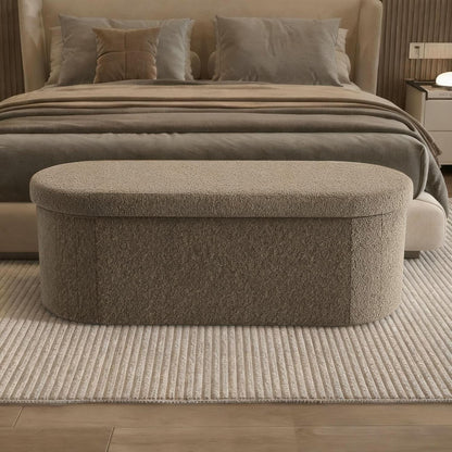 Folding Storage Ottoman