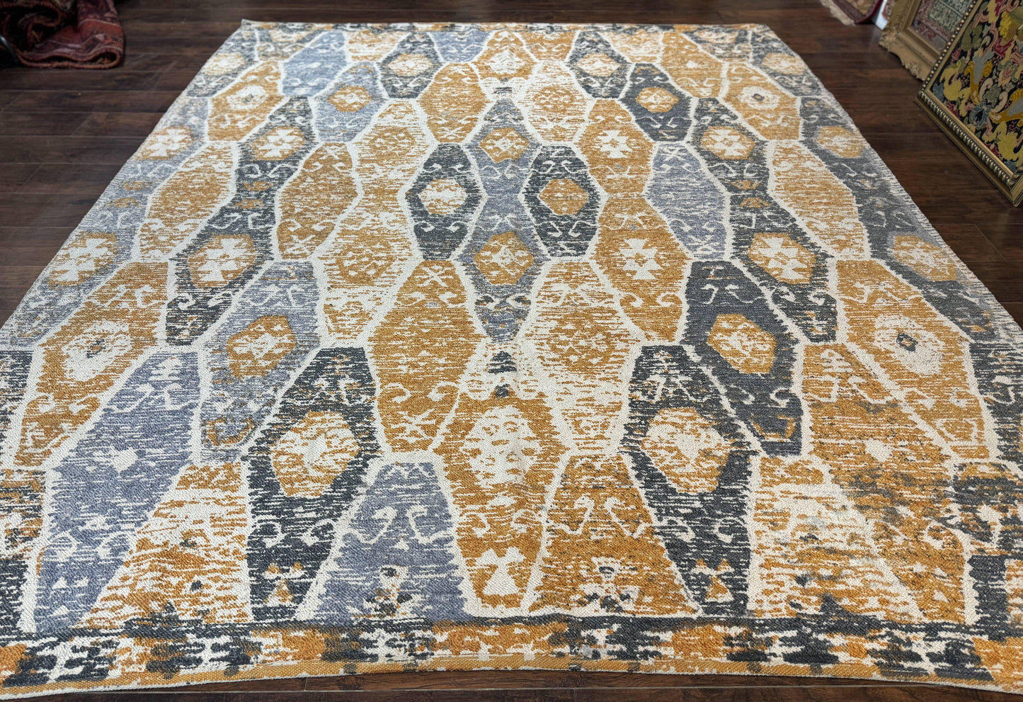 Handmade Contemporary Modern Indian Rug 8x10
