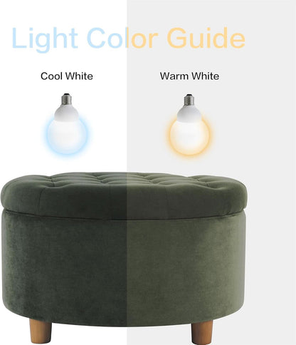 Handcrafted Loden Green Velvet Storage Ottoman
