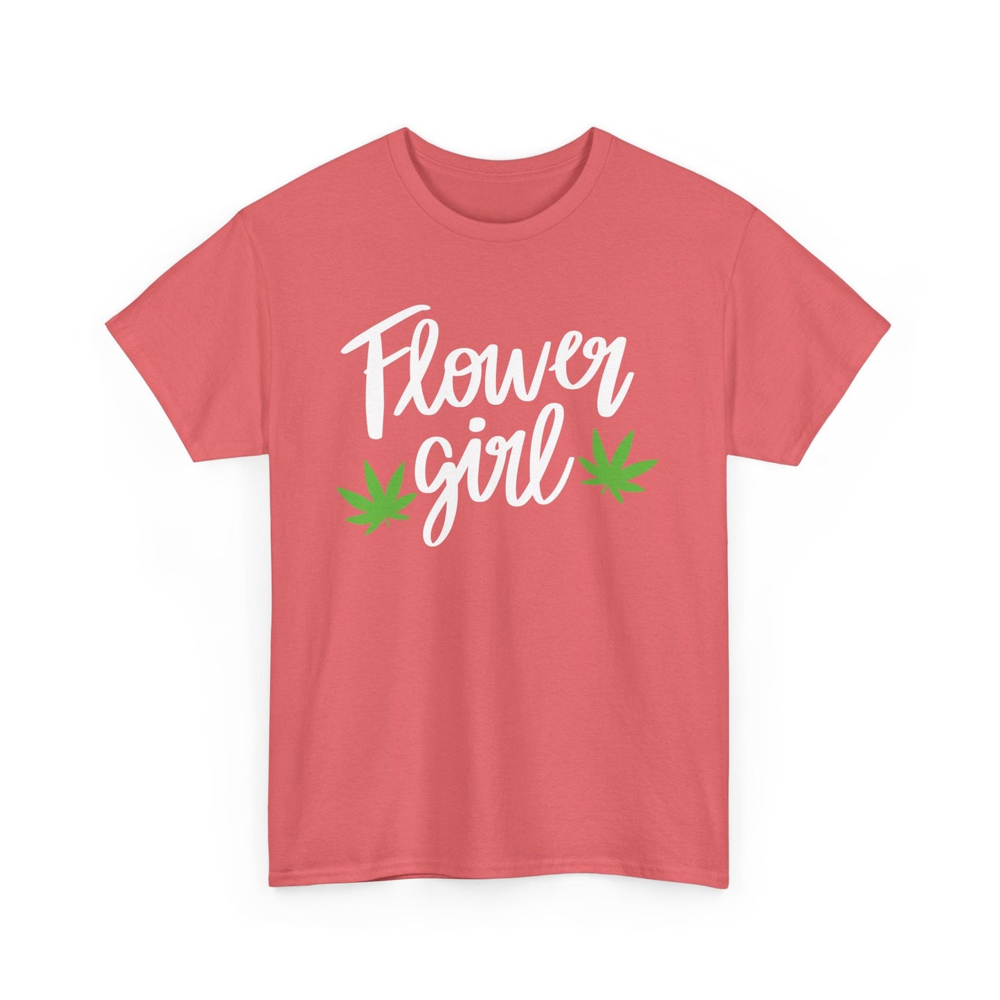 Flower Girl Marijuana Leaf Tee