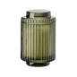 Aurélie Reeded Glass Candle: Mandarin Matcha