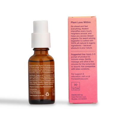 Foria's Awaken Arousal Oil with CBD