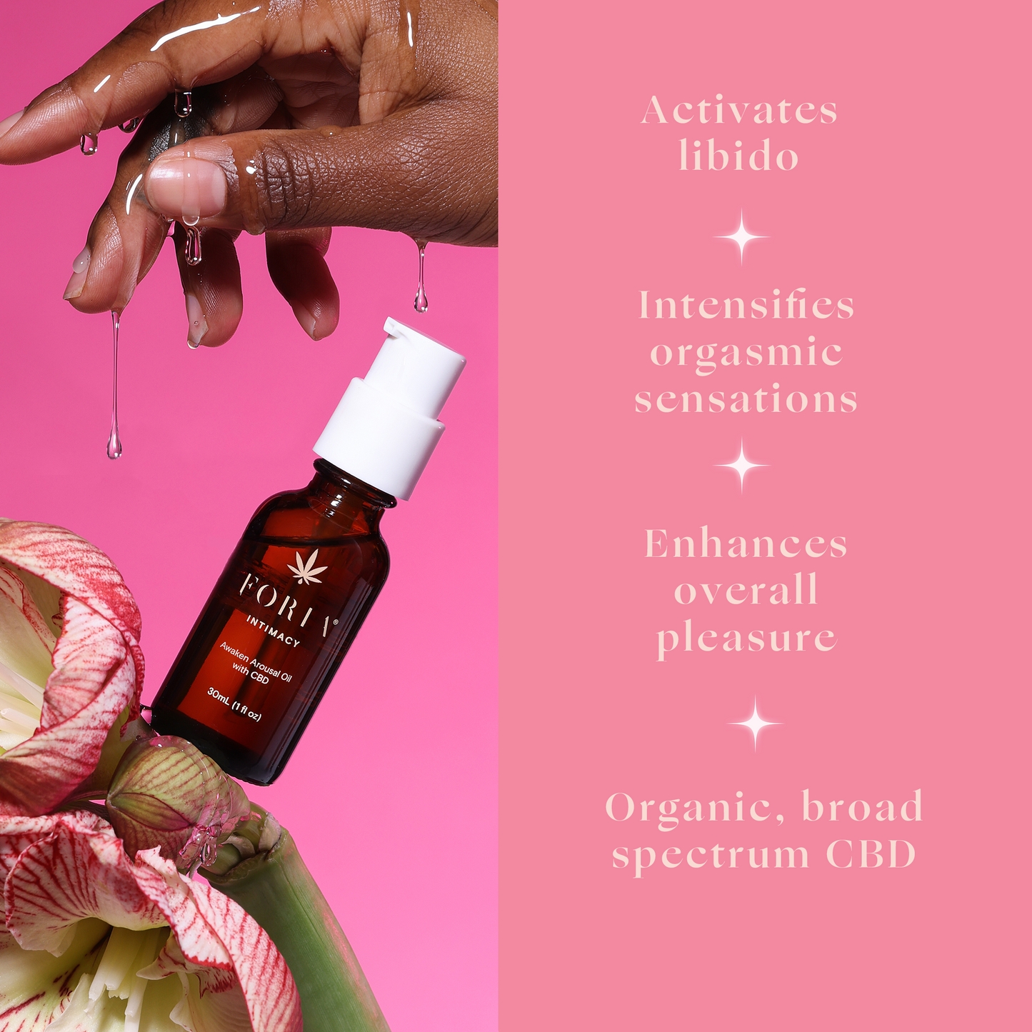 Foria's Awaken Arousal Oil with CBD