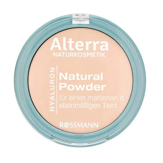 Alterra Makeup Powder - Natural Matte Finish with Organic Hemp Seed Oil