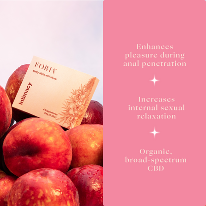 Foria's Booty Melts with Hemp