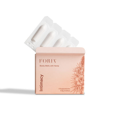 Foria's Booty Melts with Hemp
