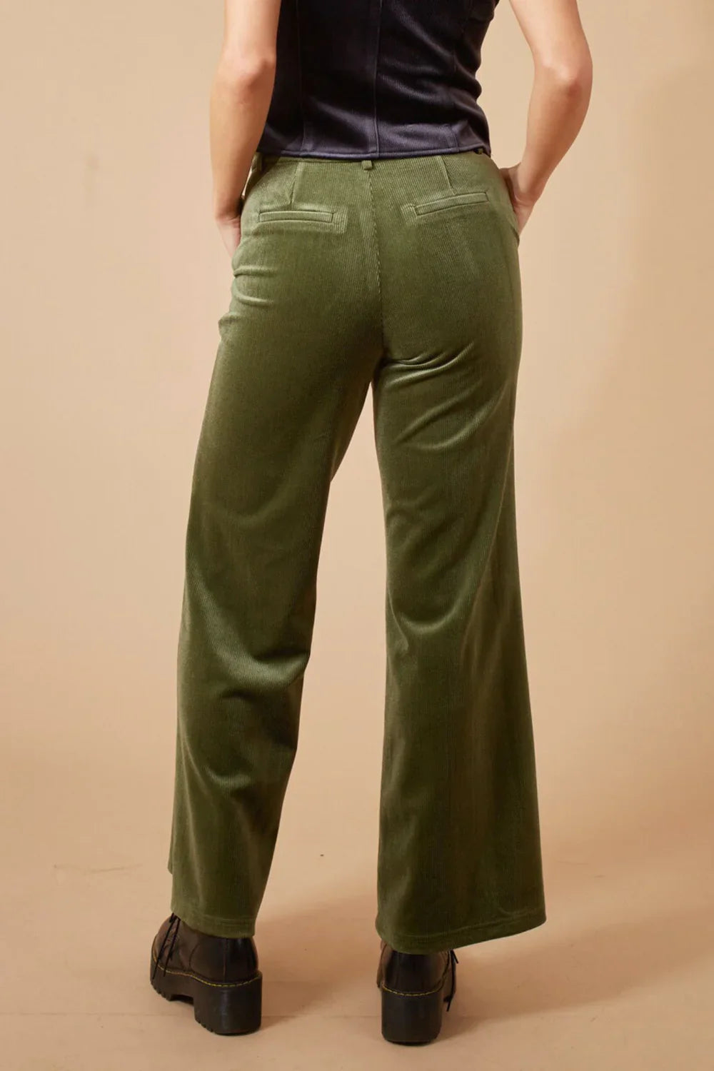 Corduroy Green Trouser