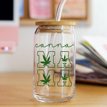 CannaMama Glass Can Cup